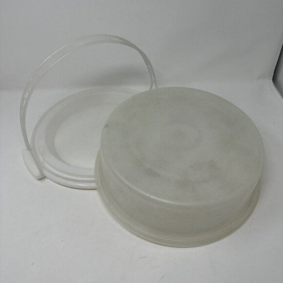 Vintage Tupperware Pie Cake Keeper Taker Carrier 719-2 Vintage - Picture 2 of 8